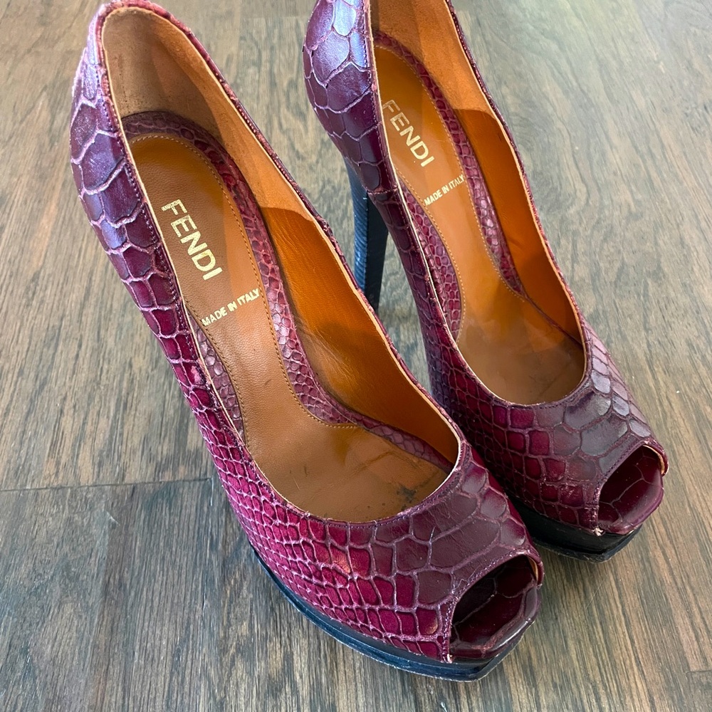 Fendi Platform Heels